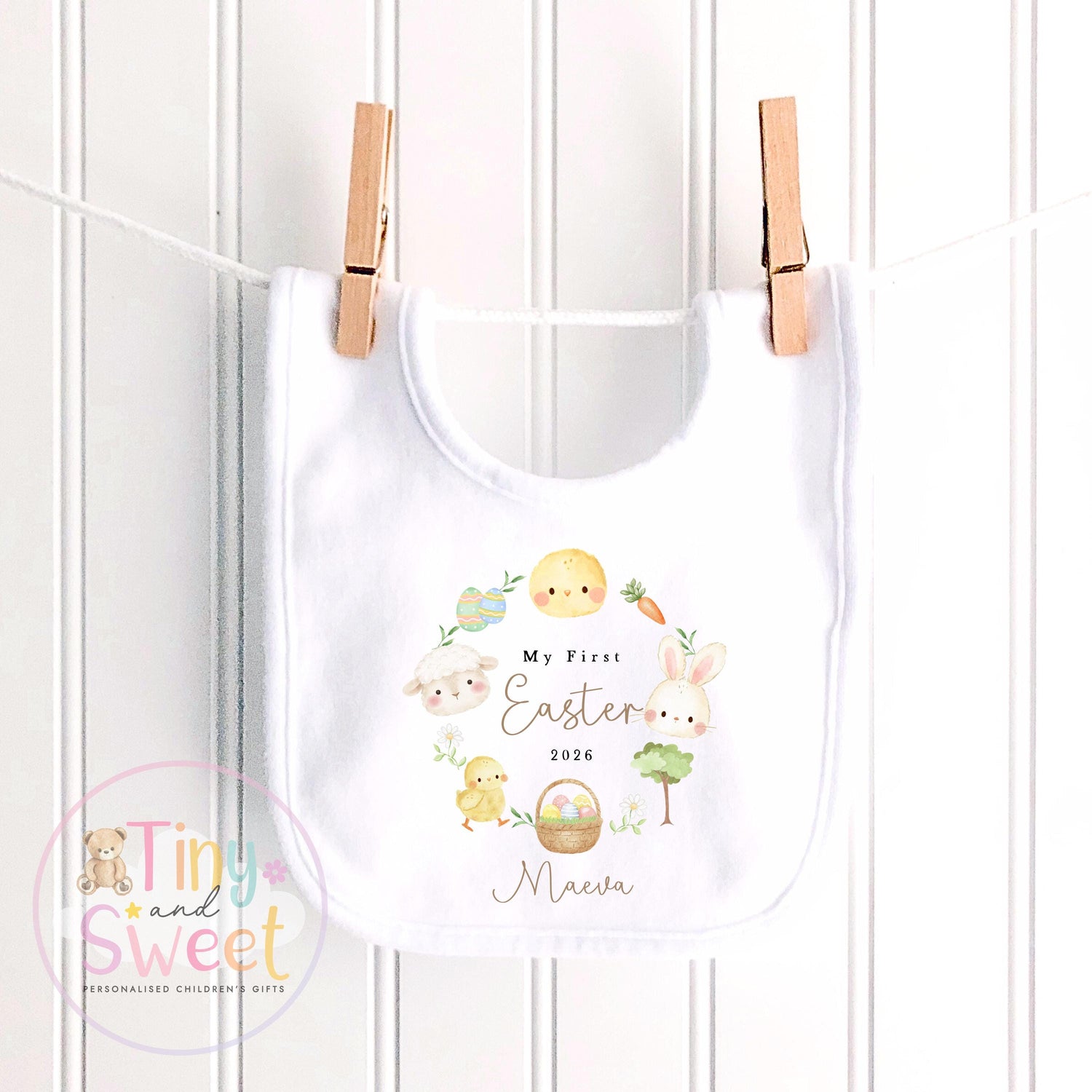 My First Easter T-Shirt, Baby Sleepsuit, Easter Outfit