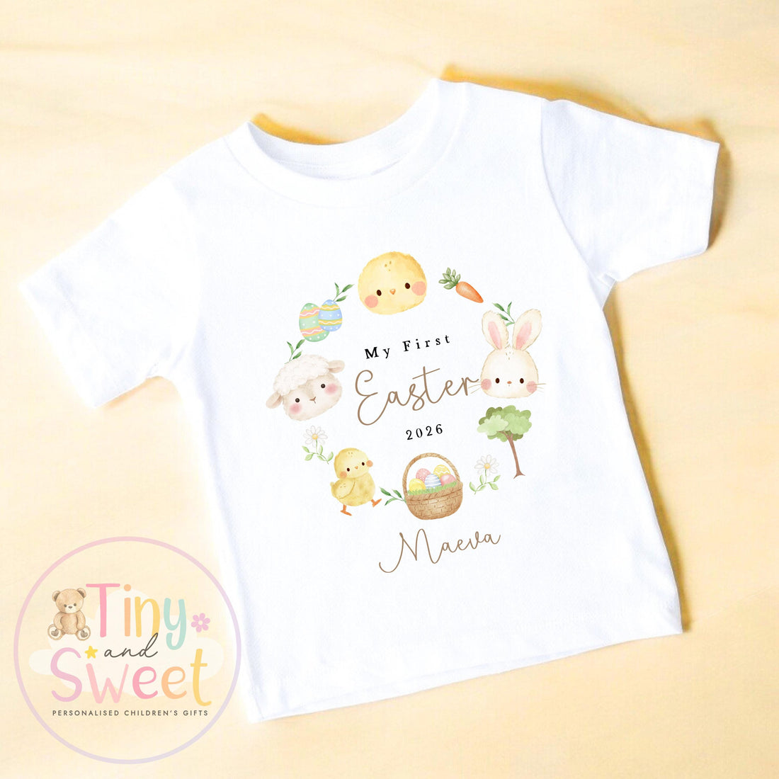 My First Easter T-Shirt, Baby Sleepsuit, Easter Outfit