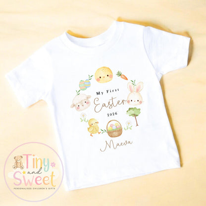 My First Easter T-Shirt, Baby Sleepsuit, Easter Outfit