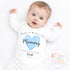 Mothers Day Sleepsuit, 1st Mothers Day as My Mummy, New Mum Gift, Mothers Day, Mum, Sleepsuit Babygrow Bodysuit Mommy Babybgrow