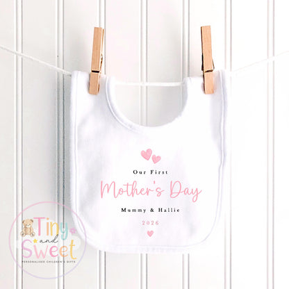 Mothers Day Sleepsuit, 1st Mothers Day as My Mummy, New Mum Gift, Mothers Day, Mum, Sleepsuit Babygrow Bodysuit Mommy Babybgrow