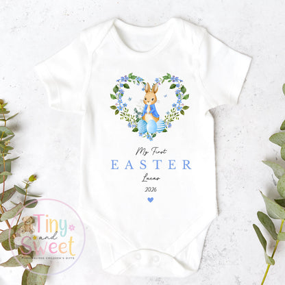 Easter Babygrow, Easter Sleepsuit, My 1st Easter, My First Easter, Babies first Easter sleepsuit, Easter baby outfit, New baby gift