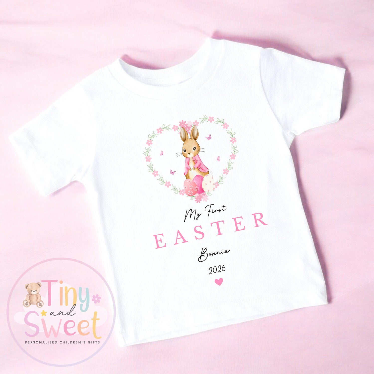 Easter T Shirt, Easter Sleepsuit, My 1st Easter, My First Easter, Babies first Easter sleepsuit, Easter baby outfit, Babygrow