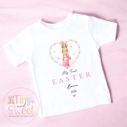 Easter T Shirt, Easter Sleepsuit, My 1st Easter, My First Easter, Babies first Easter sleepsuit, Easter baby outfit, Babygrow