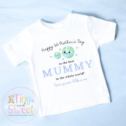Mothers Day Sleepsuit, Mothers Day Babygrow, 1st Mothers Day as My Mummy, New Mum Gift, Mothers Day, Mum, Sleepsuit Babygrow Bodysuit