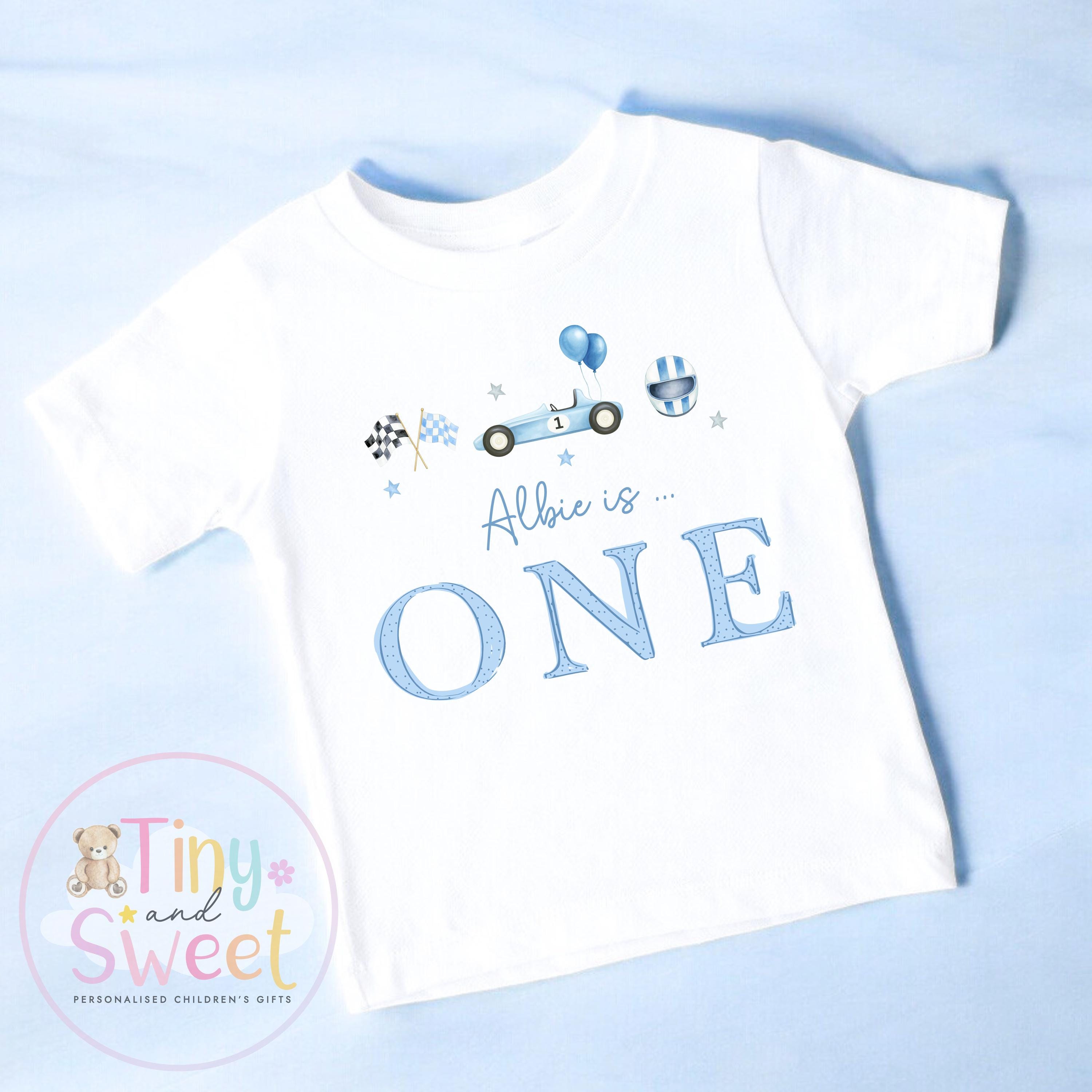 Personalised Racing Birthday Sweatshirt, Custom Racing Birthday Tee, 1st, 2nd, 3rd, 4th, Cars