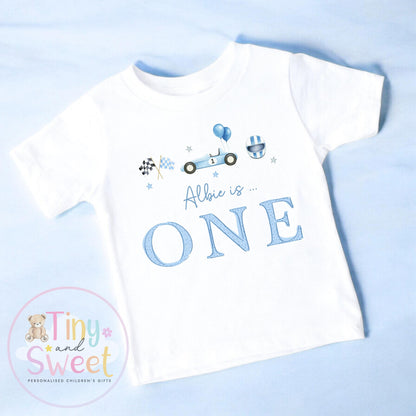 Personalised Racing Birthday Sweatshirt, Custom Racing Birthday Tee, 1st, 2nd, 3rd, 4th, Cars