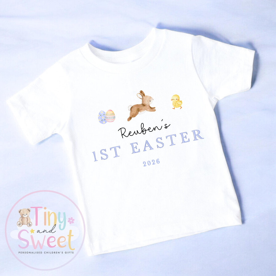 Easter T Shirt, Easter Sleepsuit, My 1st Easter, My First Easter, Babies first Easter sleepsuit, Easter baby outfit, New baby gift
