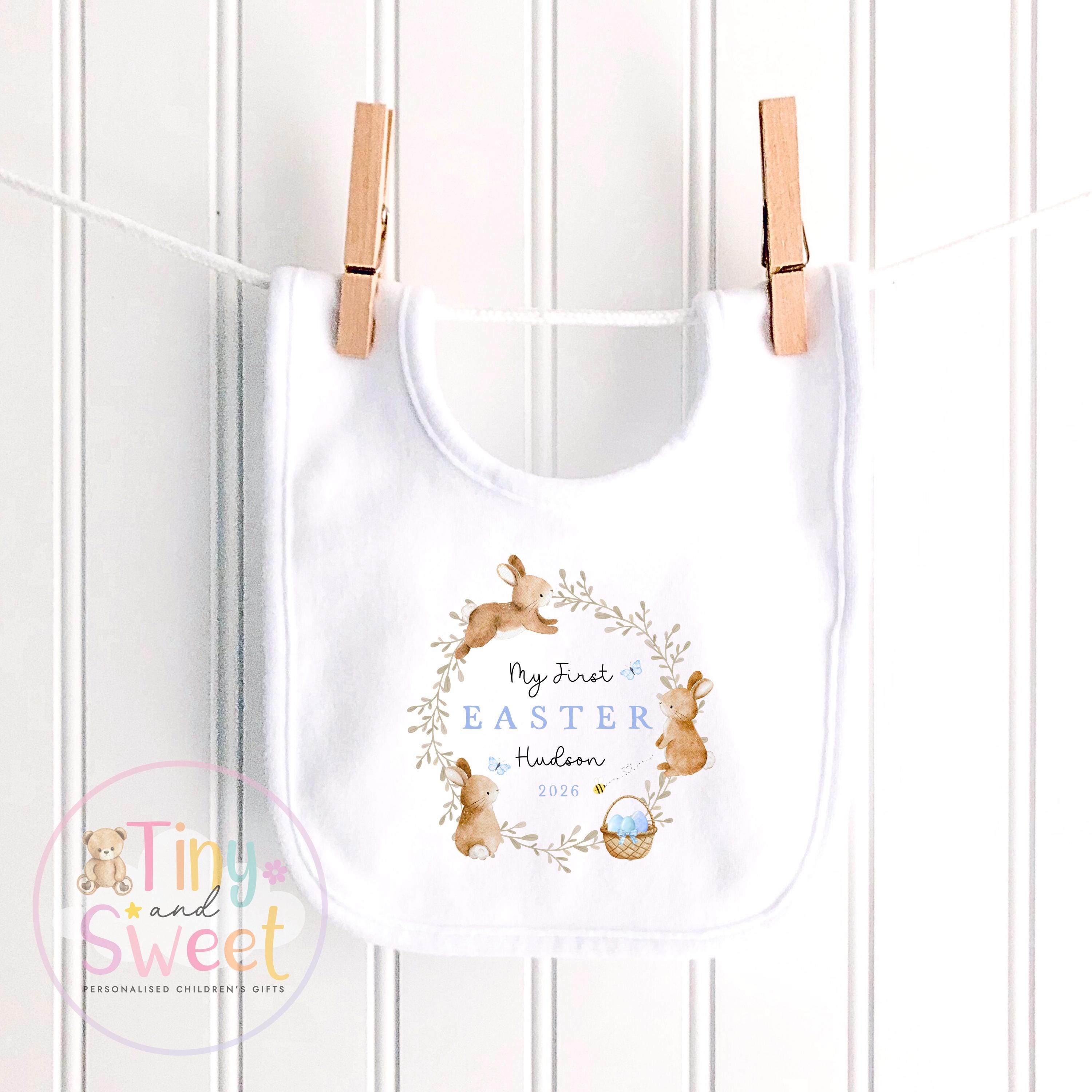 Easter T Shirt, Easter Sleepsuit, My 1st Easter, My First Easter, Babies first Easter sleepsuit, Easter baby outfit, New baby gift