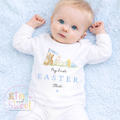 My First Easter Bunny Pyjamas - 1st Easter Baby Pjs