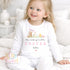 Personalised Easter Pyjamas, Bunny Pjs, Childrens Spring Sleepwear, Easter Basket Gift, When i wake up it will be Easter