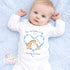 Mothers Day Sleepsuit, 1st Mothers Day as My Mummy, New Mum Gift, Mothers Day, Mum, Sleepsuit Babygrow Bodysuit Mommy Babybgrow