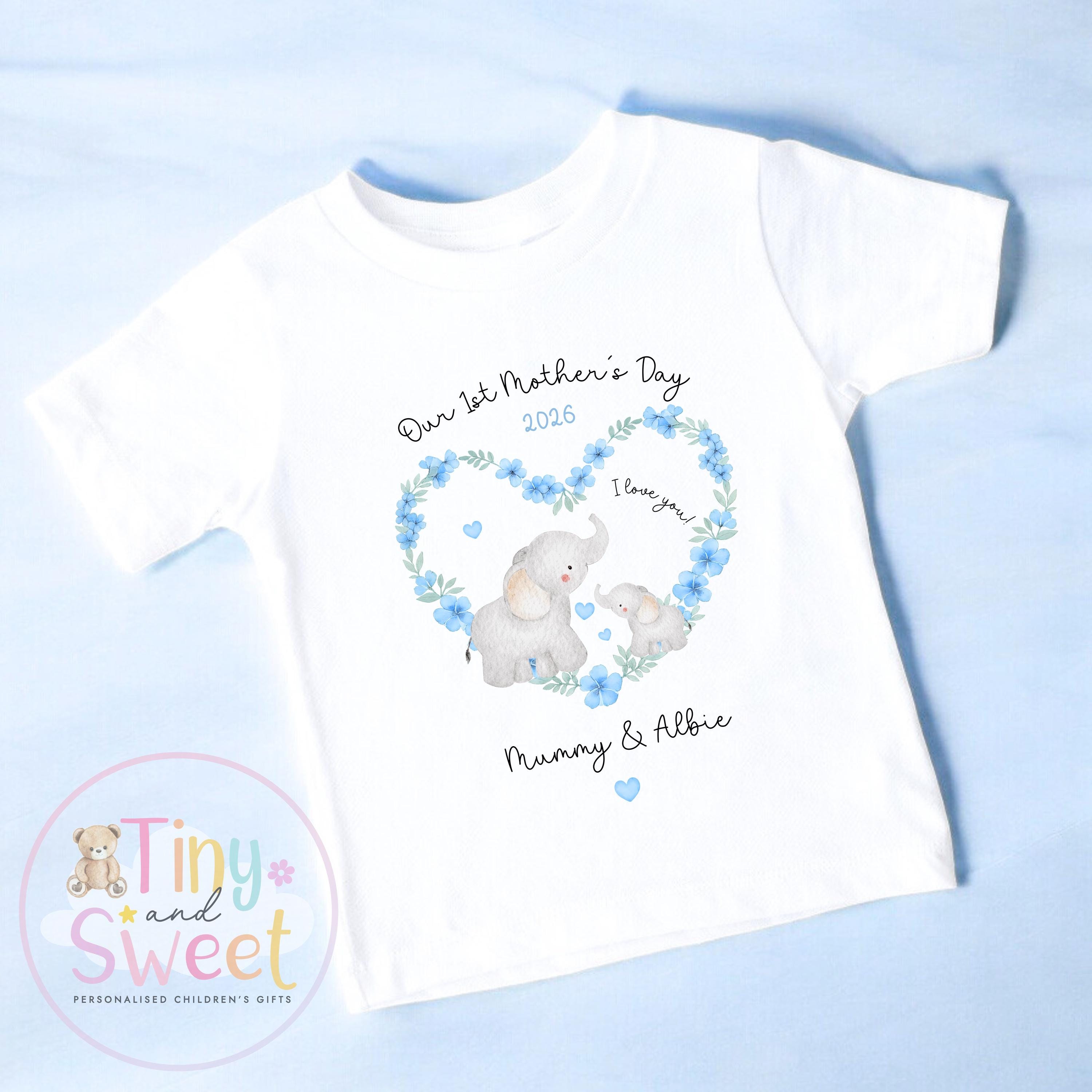 Mothers Day T Shirt, 1st Mothers Day as My Mummy, New Mum Gift, Mothers Day, Mum, Sleepsuit Babygrow Bodysuit Mommy Babybgrow