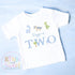 Personalised Blue Dinosaur Birthday T Shirt, Custom Dino Birthday Sweatshirt, 1st, 2nd, 3rd, 4th