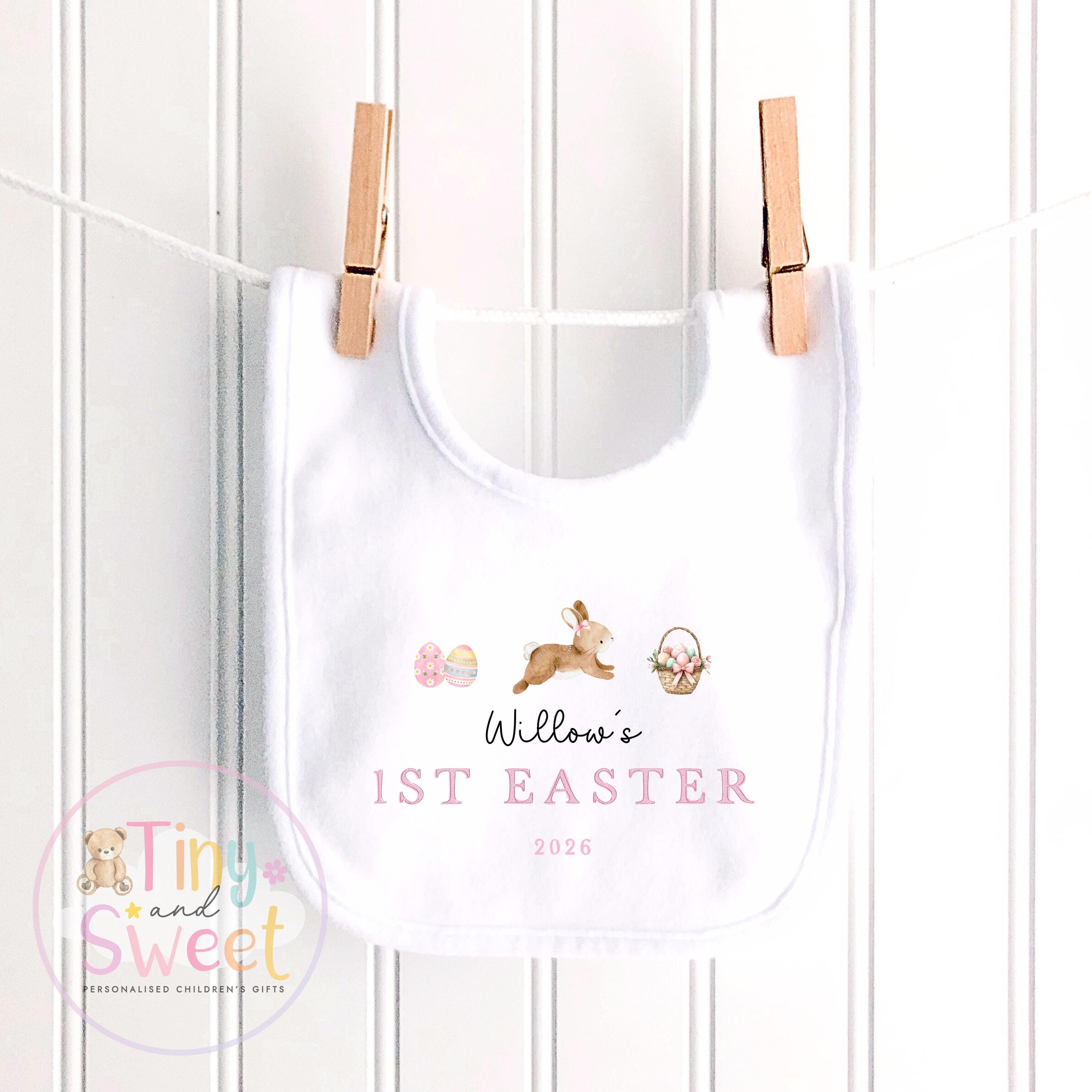 Easter T Shirt, Easter Sleepsuit, My 1st Easter, My First Easter, Babies first Easter sleepsuit, Easter baby outfit, New baby gift