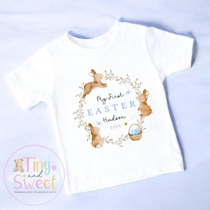 Easter T Shirt, Easter Sleepsuit, My 1st Easter, My First Easter, Babies first Easter sleepsuit, Easter baby outfit, New baby gift