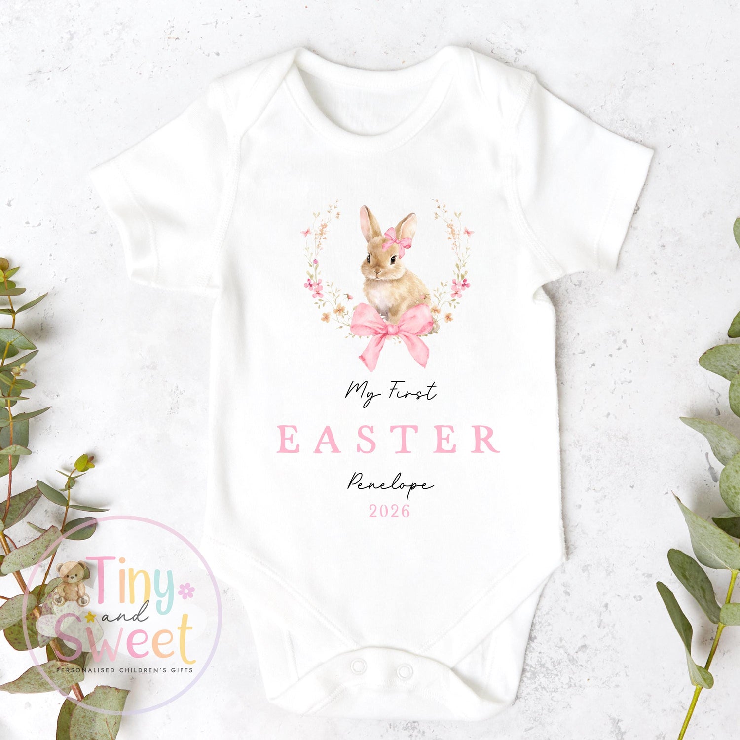 My First Easter T Shirt/Sleepsuit - 100% Cotton T Shirt/Vest