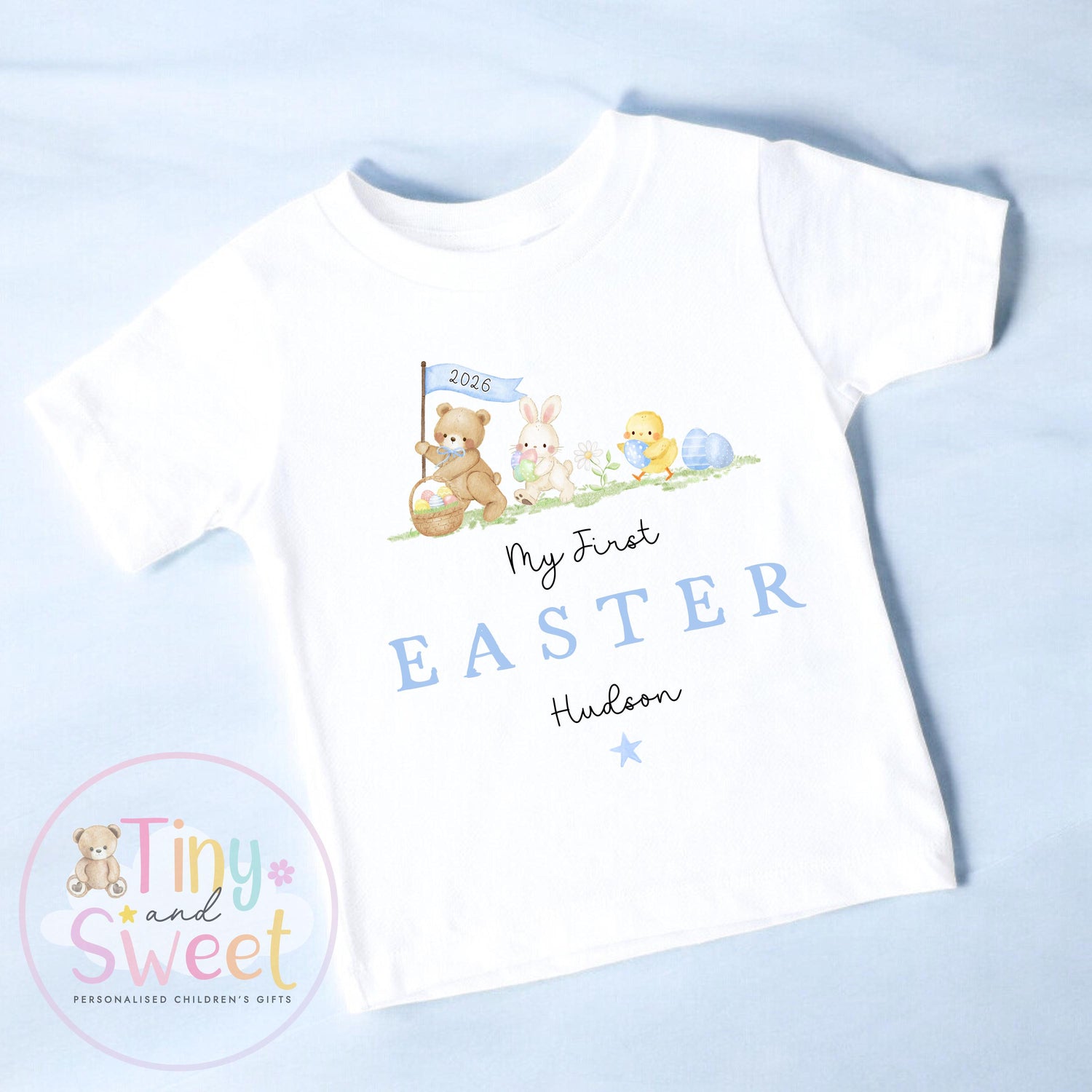 My First Easter Babygrow/Sleepsuit - 100% Cotton T Shirt/Vest