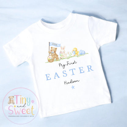 My First Easter Babygrow/Sleepsuit - 100% Cotton T Shirt/Vest