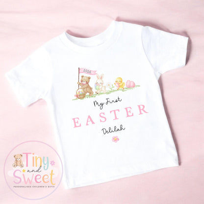 My First Easter Babygrow/Sleepsuit - 100% Cotton T Shirt/Vest