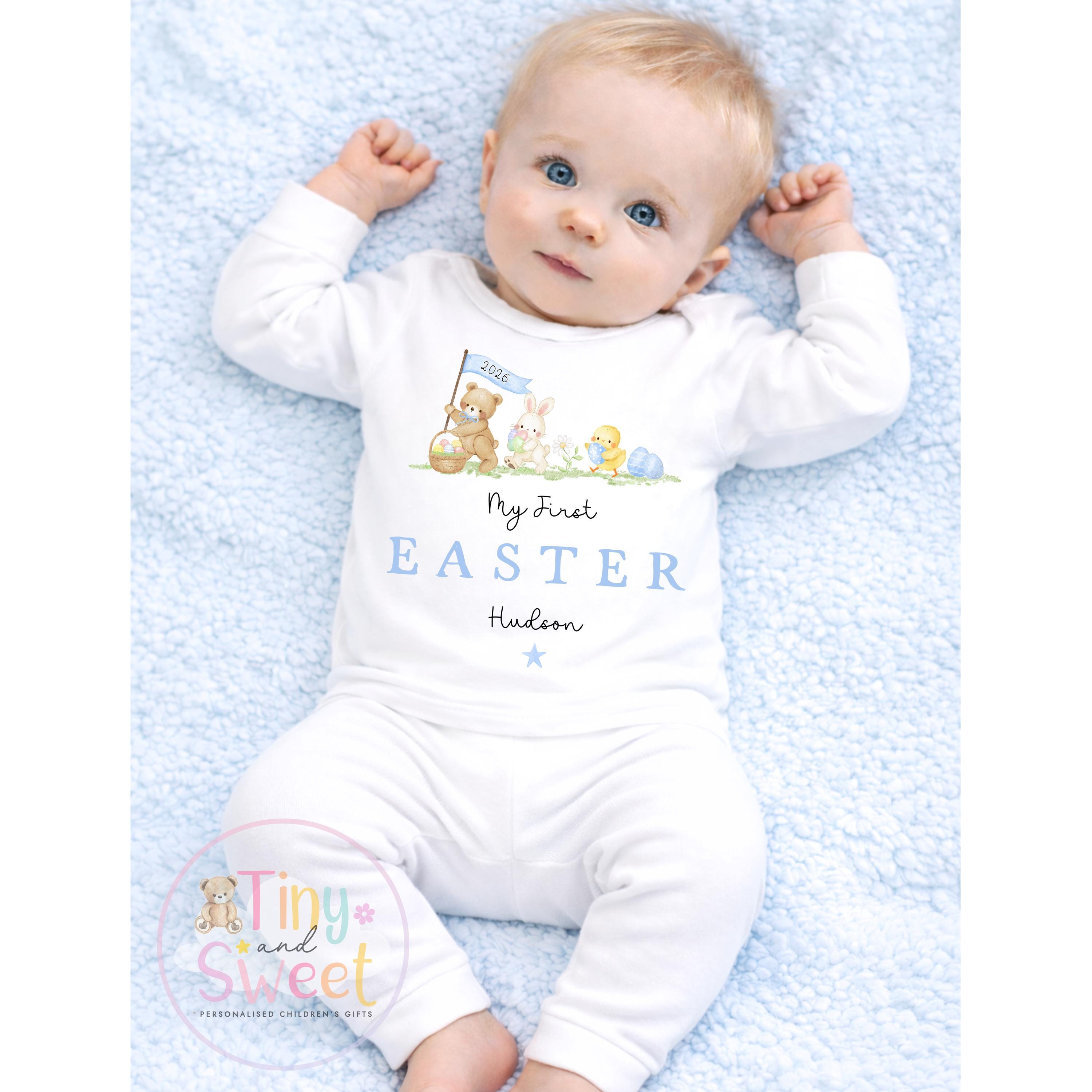 My First Easter Bunny Pyjamas - 1st Easter Baby Pjs