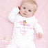 Personalised My First Flight Sleepsuit, First Time Flyer Bodysuit, 1st Holiday Babygrow, Babies First Holiday, First Time Flyer