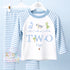 Personalised Blue Dinosaur Birthday Outfit – Boys ‘When I Wake Up I’ll Be…’ – Toddler Birthday, Dino Dinosaur Theme Bday