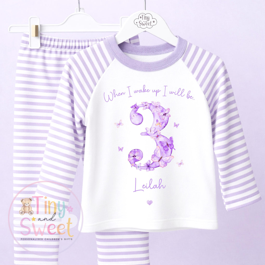 Personalised Birthday Butterfly Set - When i wake up i&