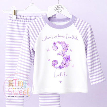 Personalised Birthday Butterfly Set - When i wake up i&