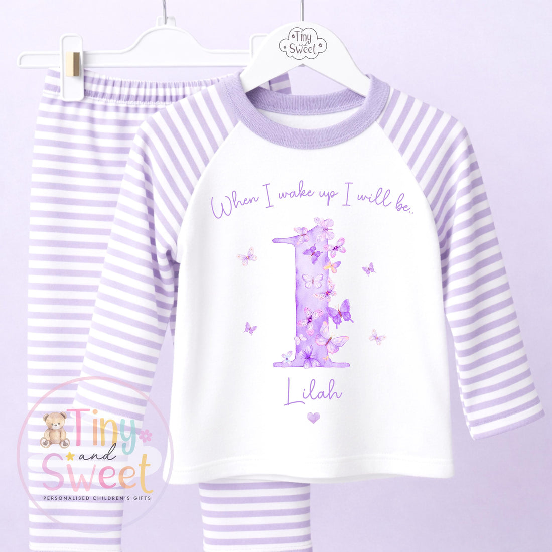 Personalised Birthday Butterfly Set - When i wake up i&