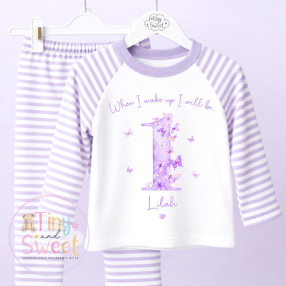 Personalised Birthday Butterfly Set - When i wake up i&