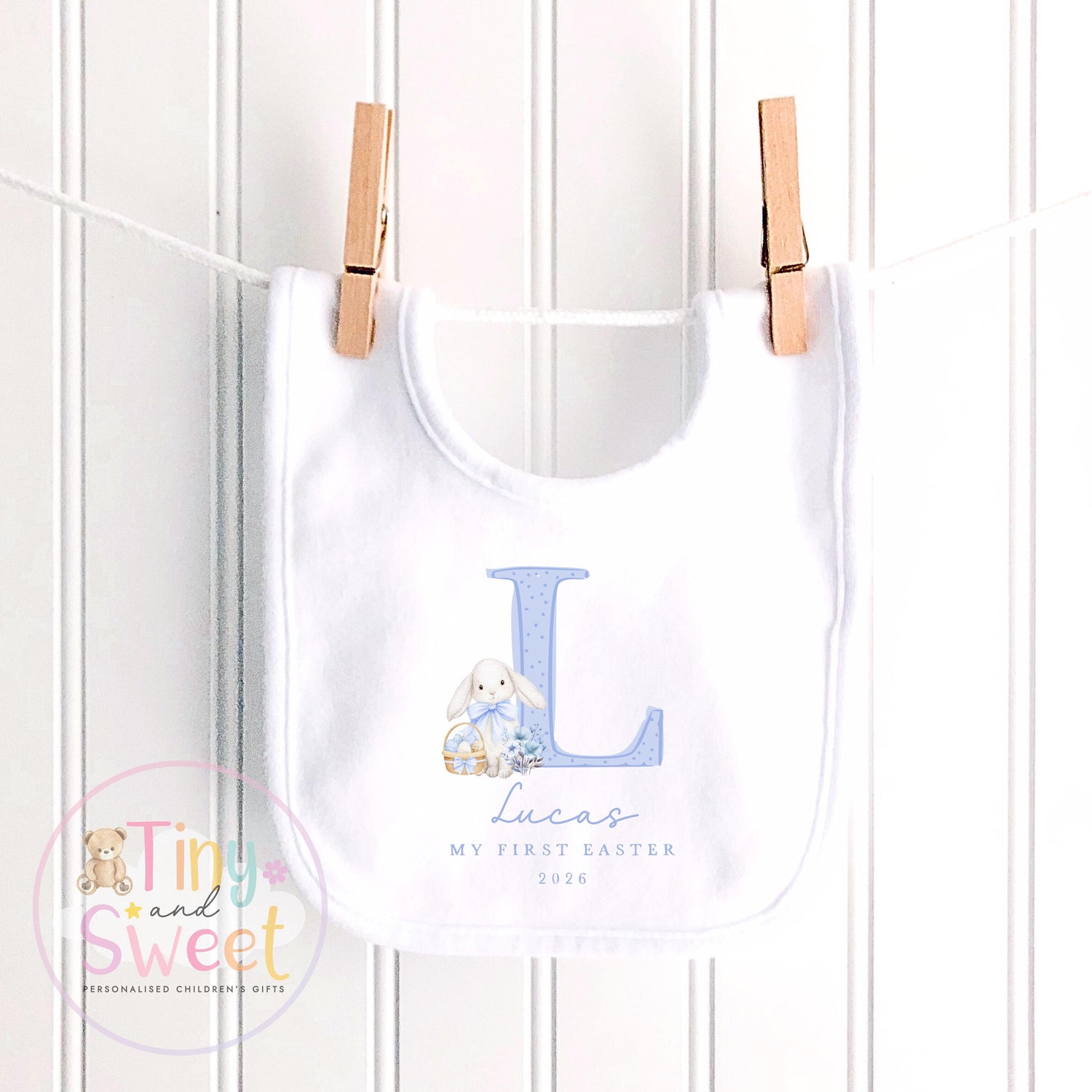Easter T Shirt, Easter Sleepsuit, My 1st Easter, My First Easter, Babies first Easter sleepsuit, Easter baby outfit, New baby gift