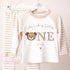 Personalised Teddy Bear Birthday Outfit, “When I Wake Up I Will Be…” | Custom Age 1–5 | 100% Cotton Kids Birthday Eve | Birthday Gift