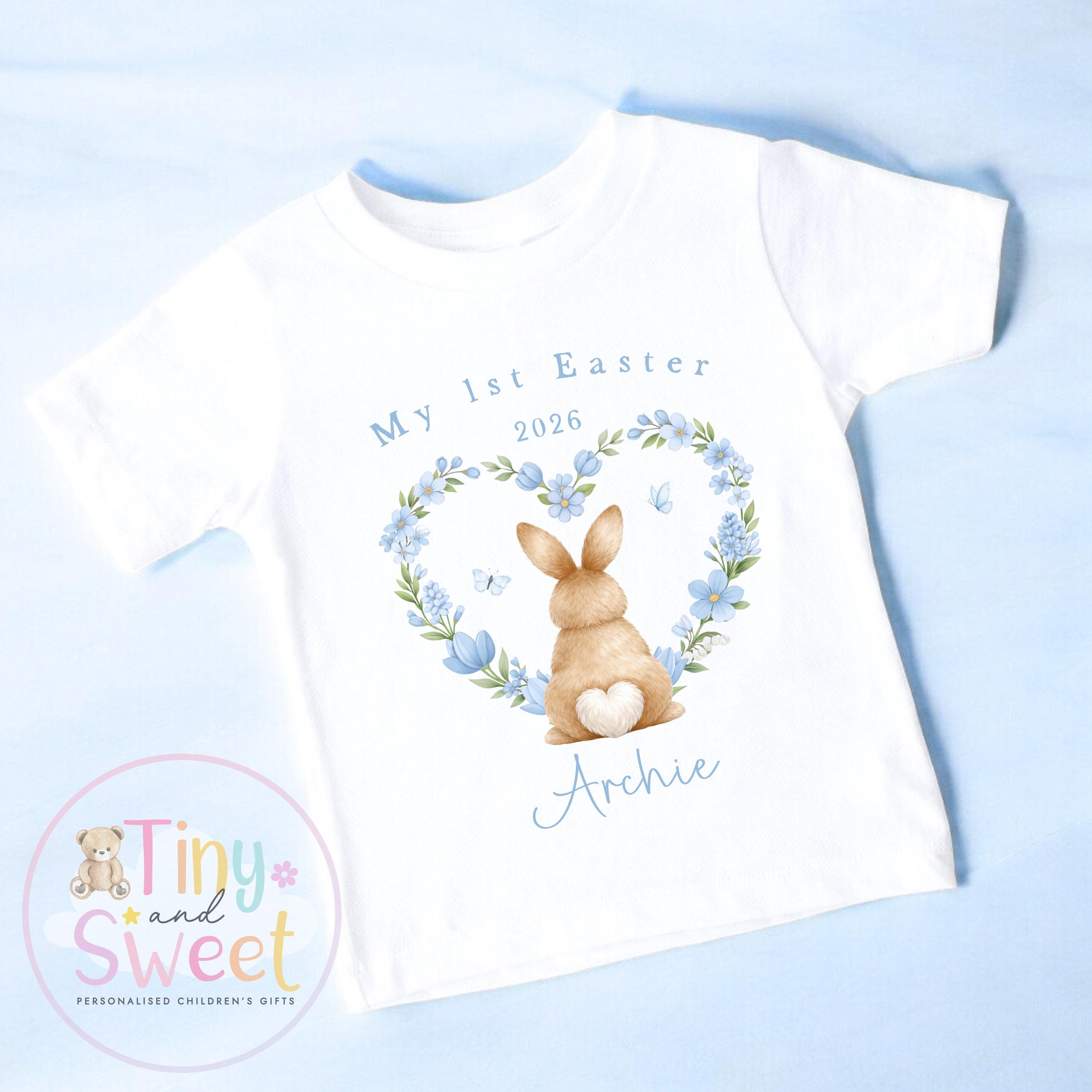 Easter T Shirt, Easter Sleepsuit, My 1st Easter, My First Easter, Babies first Easter sleepsuit, Easter baby outfit, New baby gift