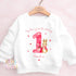 Personalised Strawberry Berry First Birthday Sweatshirt T Shirt, Custom Strawberry Birthday Tee, 1st, 2nd, 3rd, 4th, Strawberry