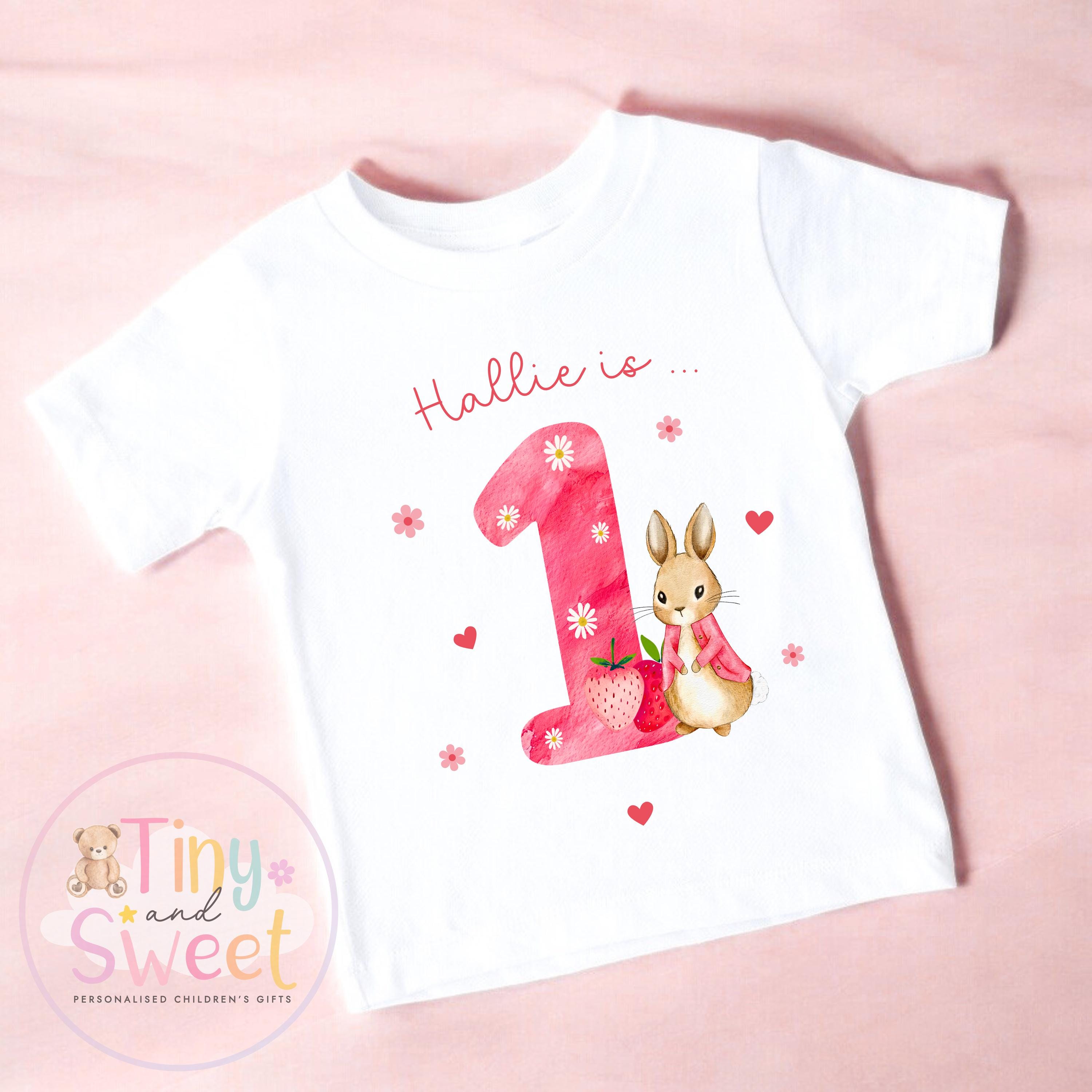 Personalised Strawberry Birthday T-Shirt Sweatshirt, Custom Strawberry Birthday Tee, 1st, 2nd, 3rd, 4th, Strawberry, Berry Cute Birthday