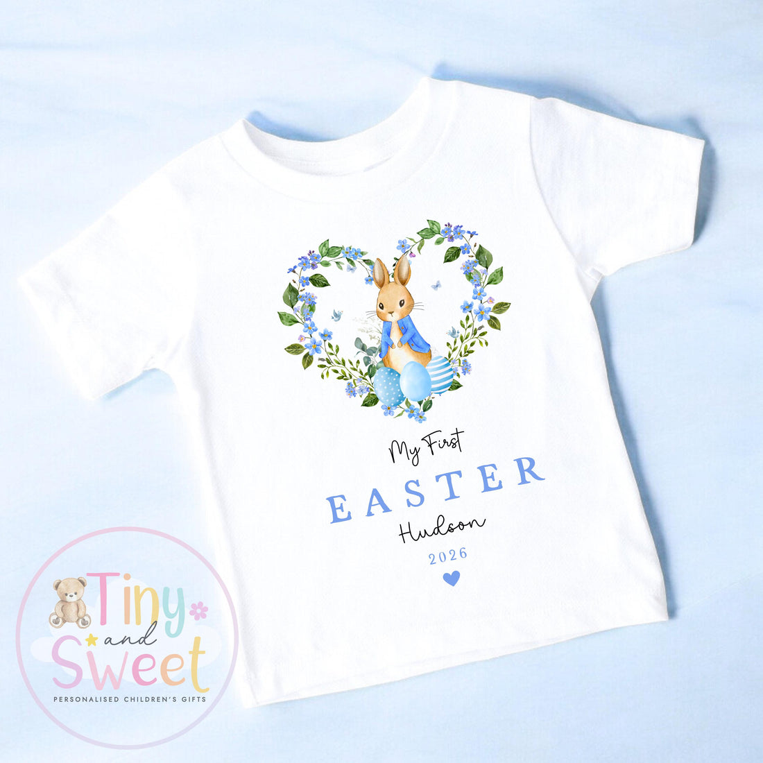 Easter T Shirt, Easter Sleepsuit, My 1st Easter, My First Easter, Babies first Easter sleepsuit, Easter baby outfit, New baby gift