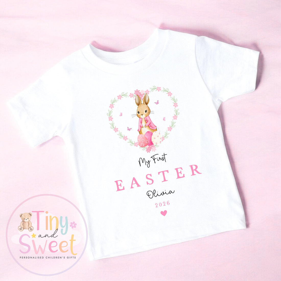 Easter T Shirt, Easter Sleepsuit, My 1st Easter, My First Easter, Babies first Easter sleepsuit, Easter baby outfit, New baby gift