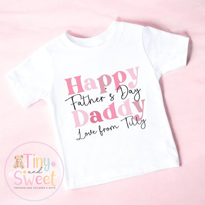 Fathers Day T Shirt, Fathers Day Sleepsuit, New Dad Gift, Fathers Day Babygrow, 1st Fathers Day, Fathers Day Surprise, Fathers day Toddler