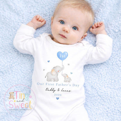 Fathers Day T Shirt, 1st Fathers Day As My Daddy, New Dad Gift, Fathers Day, 1st Fathers Day Babygrow, Sleepsuit Babygrow Bodysuit, Dad
