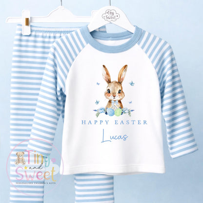 Personalised Easter Pyjamas – Unisex ‘When I Wake Up it will be Easter’ – Toddler Easter, Pjs, Easter Bunny