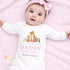 Fathers Day T Shirt, Sleepsuit, 1st Fathers Day As My Daddy, New Dad Gift, Tiger Fathers Day, 1st Fathers Day Babygrow, Babygrow Bodysuit