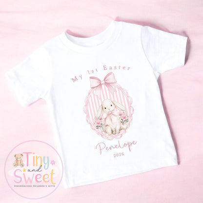 Easter T Shirt, Easter Sleepsuit, My 1st Easter, My First Easter, Babies first Easter sleepsuit, Easter baby outfit, New baby gift