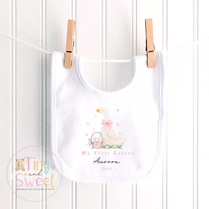 Easter T Shirt, Easter Sleepsuit, My 1st Easter, My First Easter, Babies first Easter sleepsuit, Easter baby outfit, New baby gift