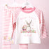 Personalised Kids Easter Pyjamas , Toddler Easter, Pjs, Easter Bunny, Easter Gift for Grandson, Easter Basket Pyjamas