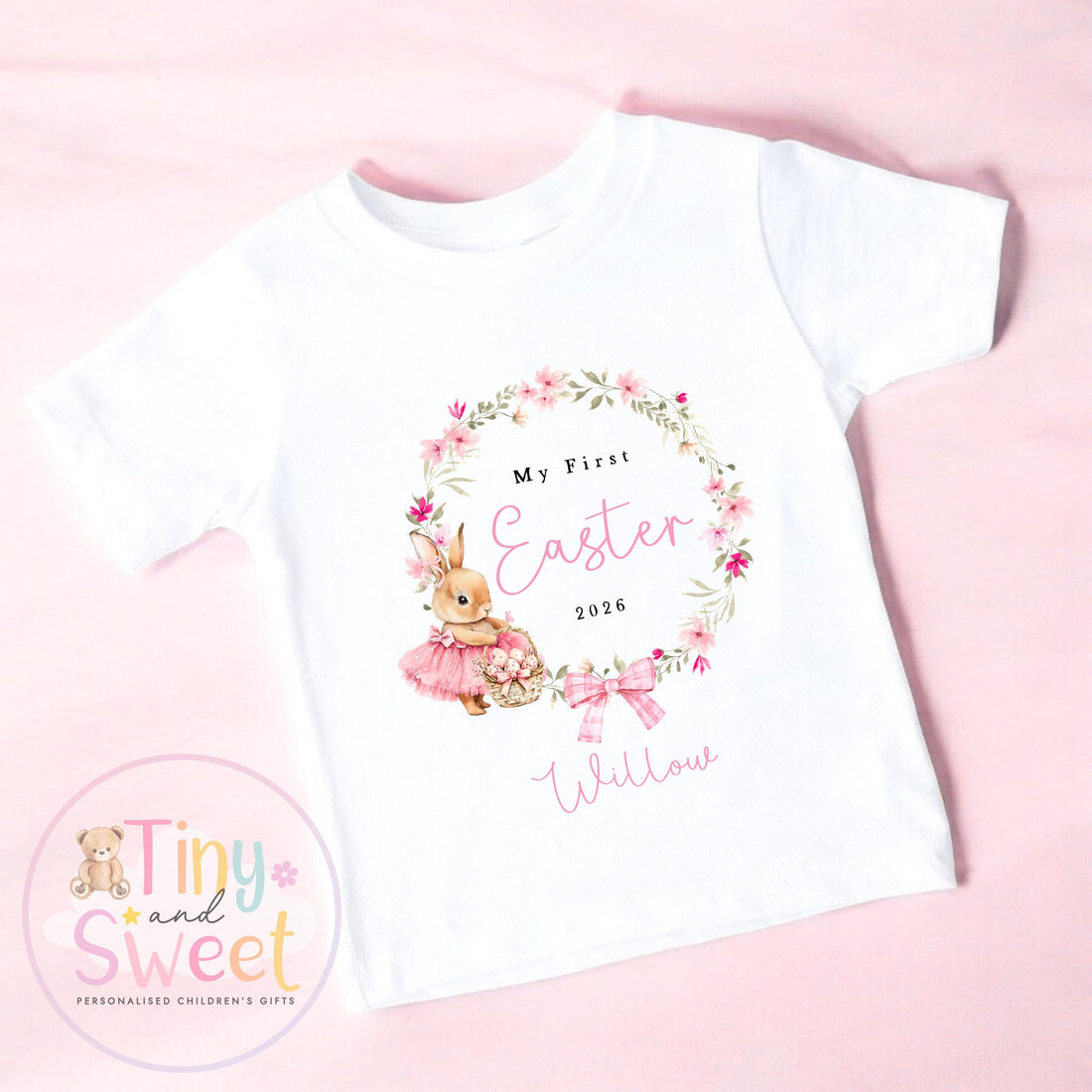 Easter T Shirt, Easter Sleepsuit, My 1st Easter, My First Easter, Babies first Easter sleepsuit, Easter baby outfit, New baby gift