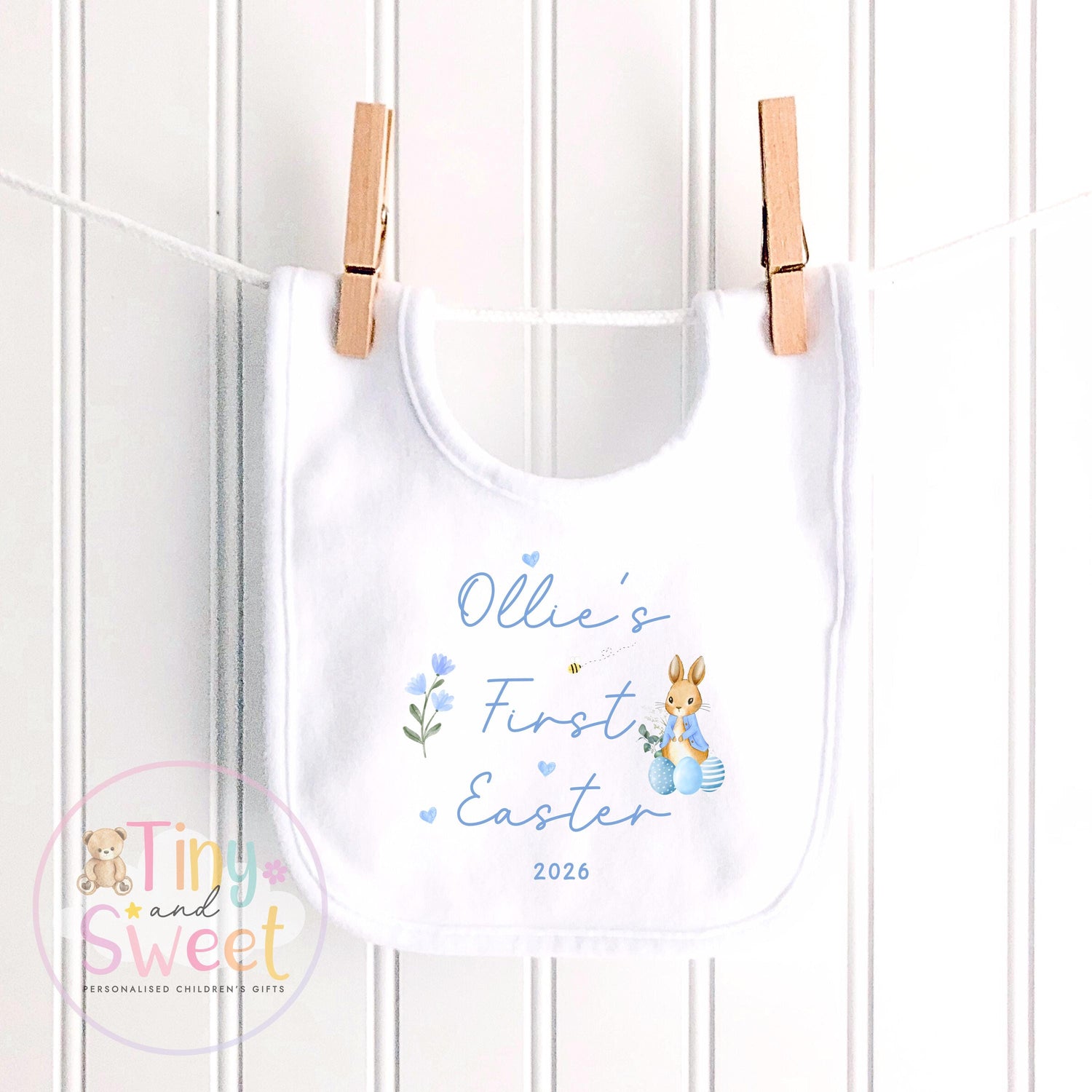 Easter T Shirt, Easter Sleepsuit, My 1st Easter, My First Easter, Babies first Easter sleepsuit, Easter baby outfit, New baby gift