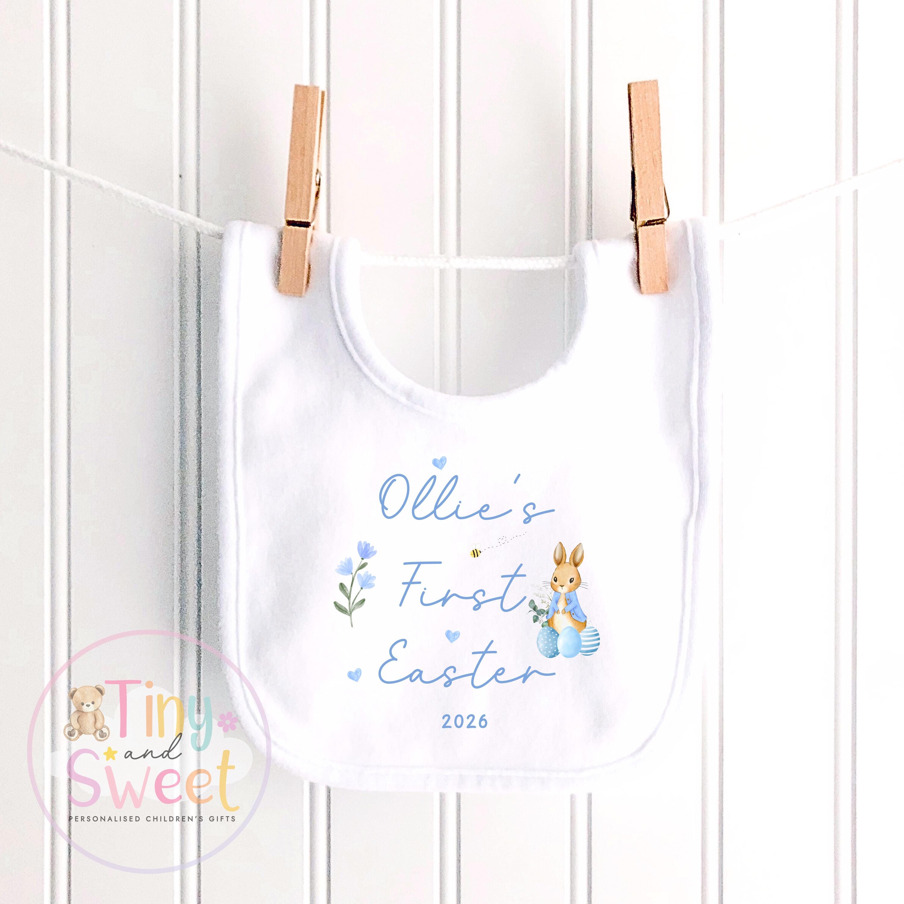 Easter T Shirt, Easter Sleepsuit, My 1st Easter, My First Easter, Babies first Easter sleepsuit, Easter baby outfit, New baby gift