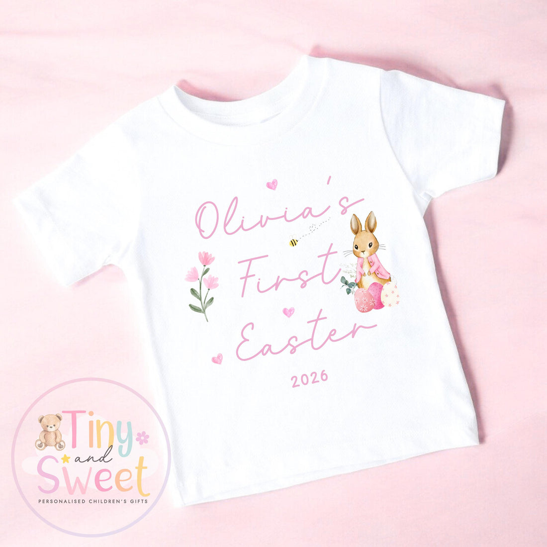 Easter T Shirt, Easter Sleepsuit, My 1st Easter, My First Easter, Babies first Easter sleepsuit, Easter baby outfit, New baby gift