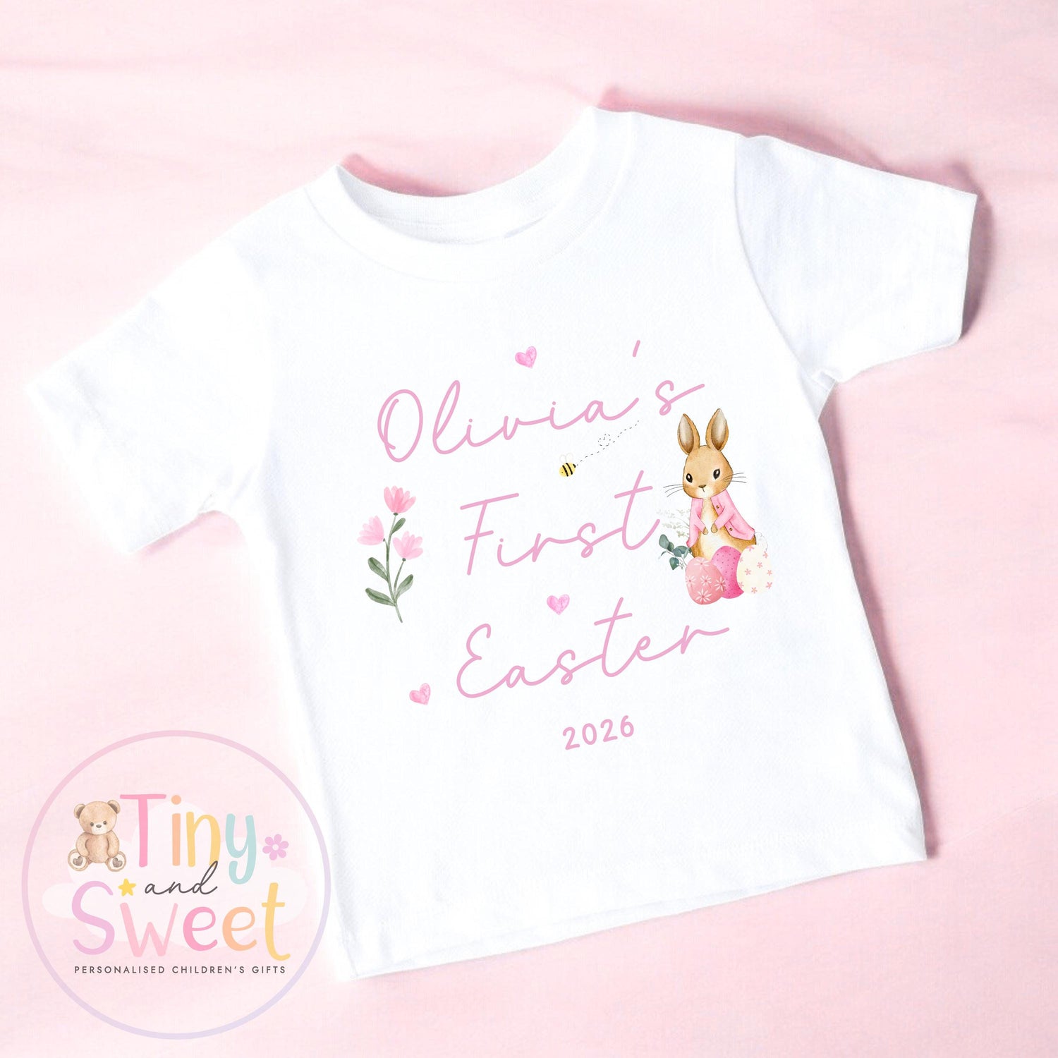 Easter T Shirt, Easter Sleepsuit, My 1st Easter, My First Easter, Babies first Easter sleepsuit, Easter baby outfit, New baby gift